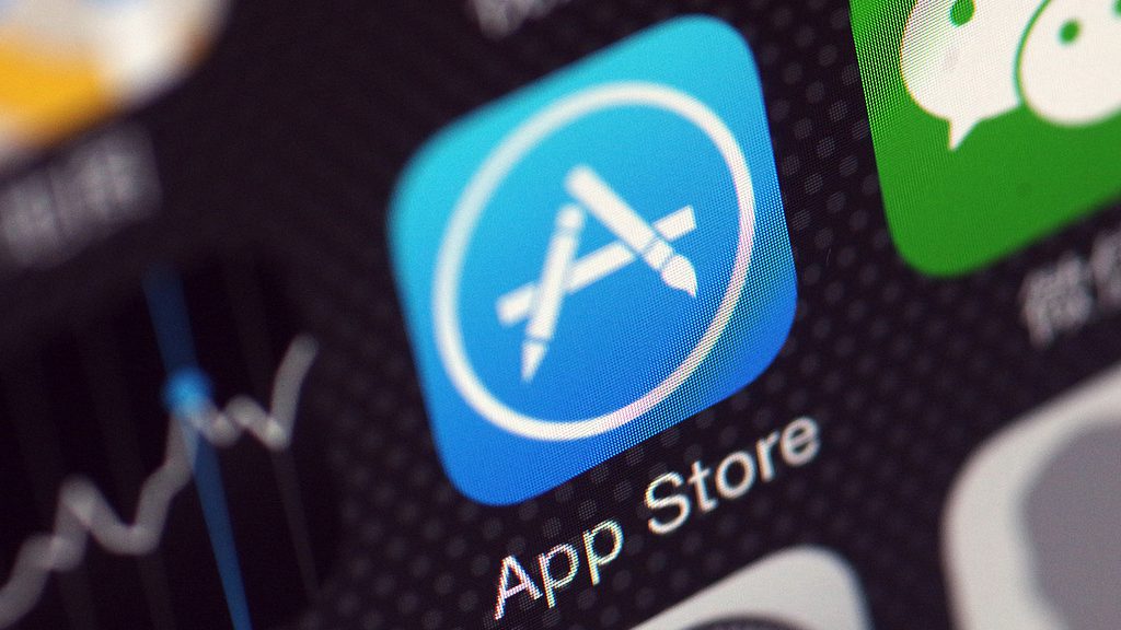 Le logo de l'App Store. /VCG