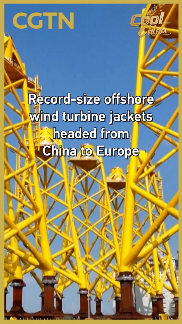 Des vestes pour éoliennes offshore de taille record livrées en Europe