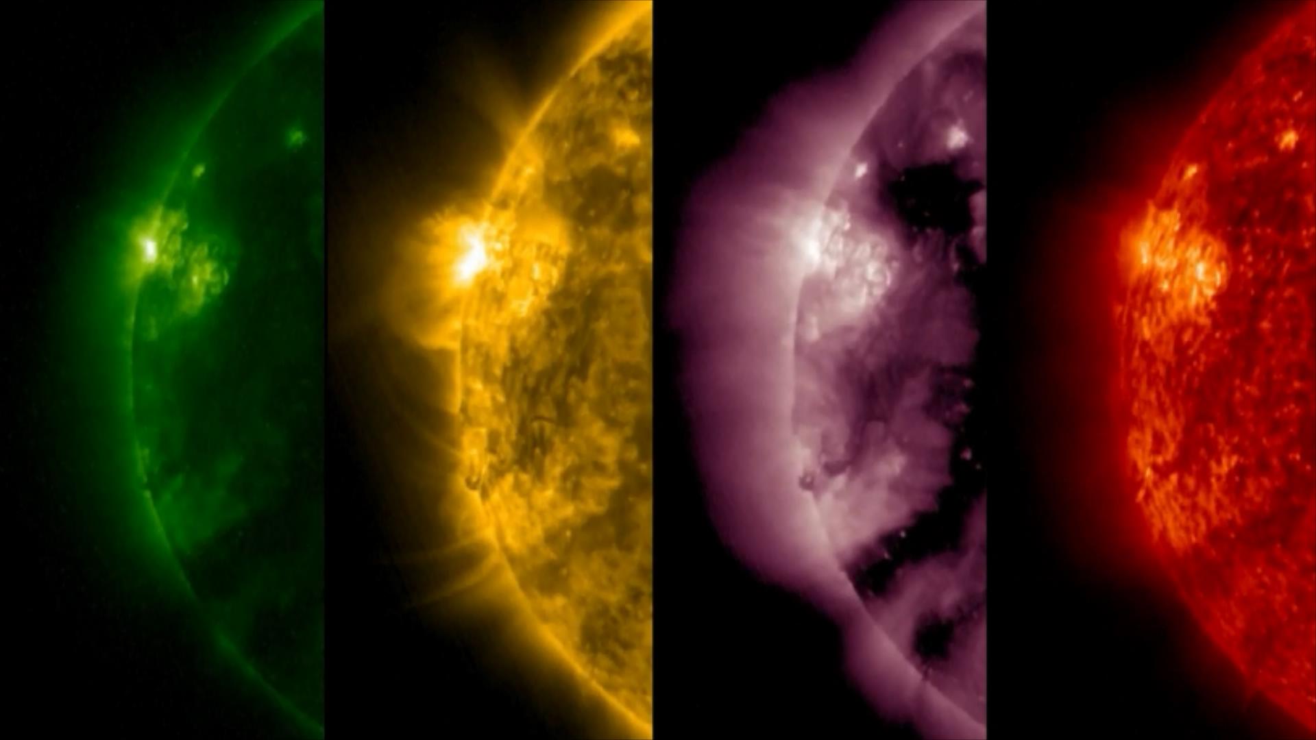 La Chine dévoile la première série d'images d'observation capturées par le satellite Fengyun-4C. /via la GMA