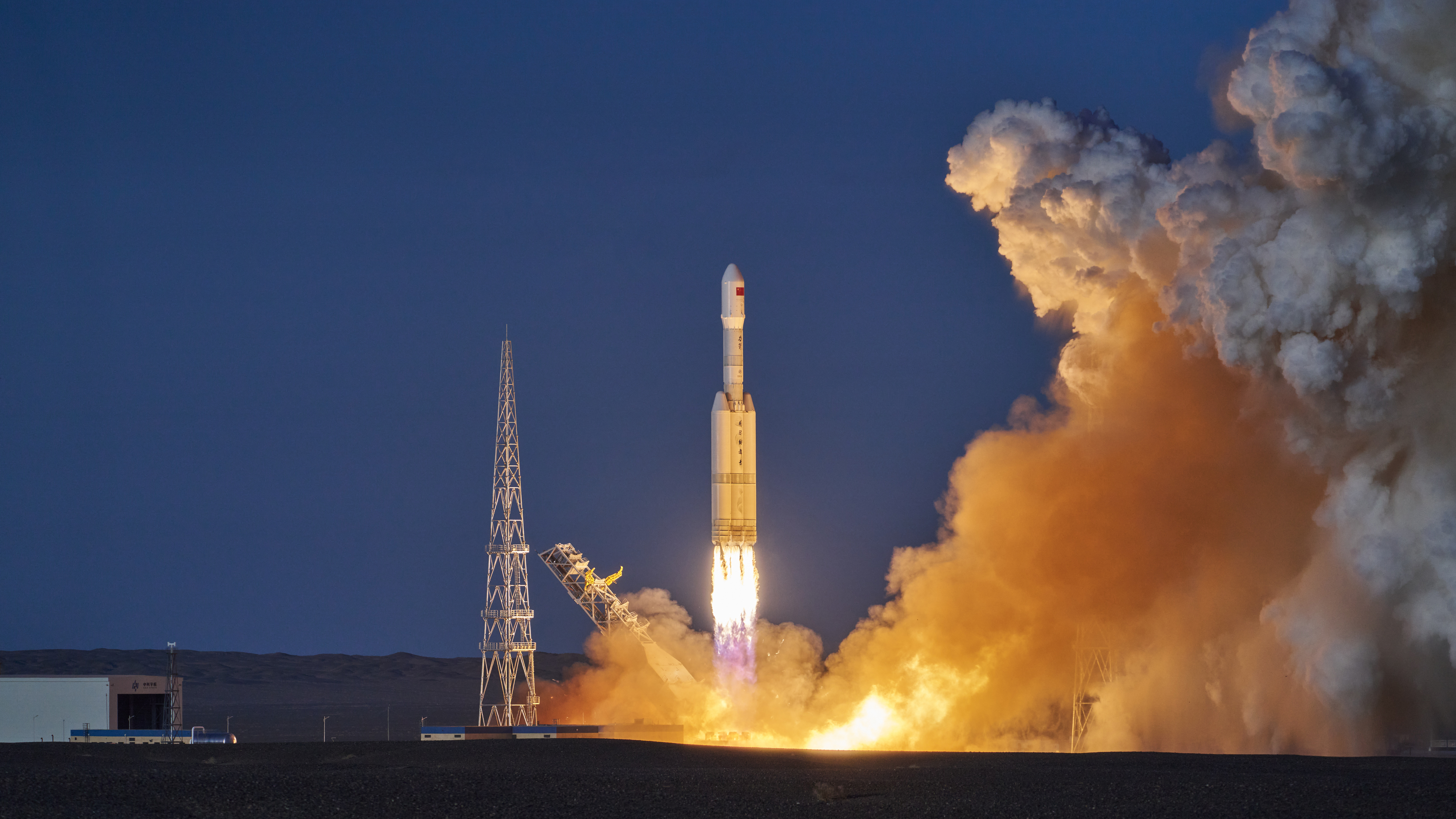 La société spatiale commerciale chinoise CAS Space lance avec succès sa fusée porteuse Kinetica-2 le 30 mars 2026. /CAS Space