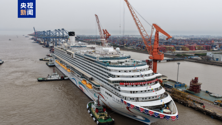Le deuxième grand navire de croisière chinois débarqué à Shanghai