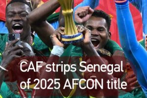 Le gouvernement sénégalais condamne la décision de la CAF de retirer le titre de la CAN 2025