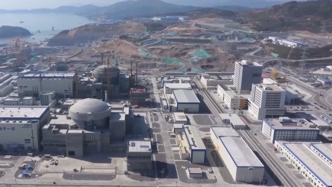 Une vue aérienne du projet Zhejiang San'ao, dans l'est de la Chine, le 12 mars 2026. /CMG