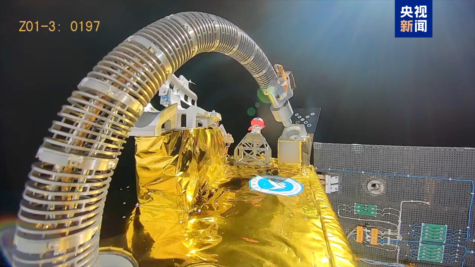 Le satellite Yuxing-3 06 a réalisé une série d'opérations complexes en orbite à l'aide de son manipulateur flexible. /CMG