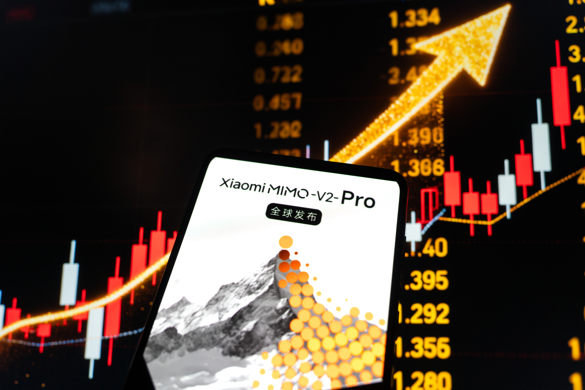 La première semaine du lancement du modèle Xiaomi MiMo-V2-Pro voit la consommation de jetons dépasser les 3 000 milliards, Chine, 27 mars 2026. / VCG