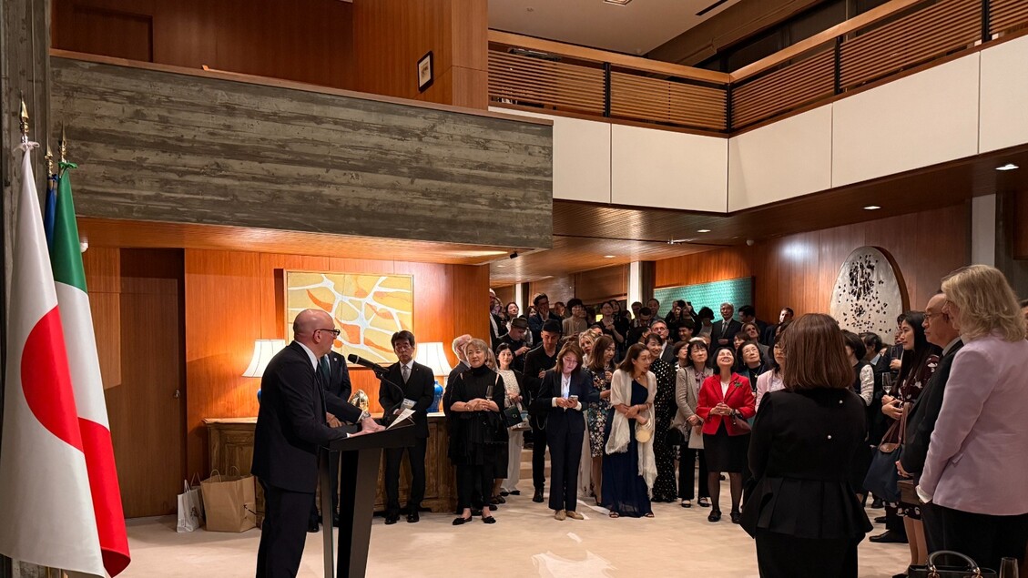 Italy-Japan, celebration for Rome's Christmas at the Tokyo embassy