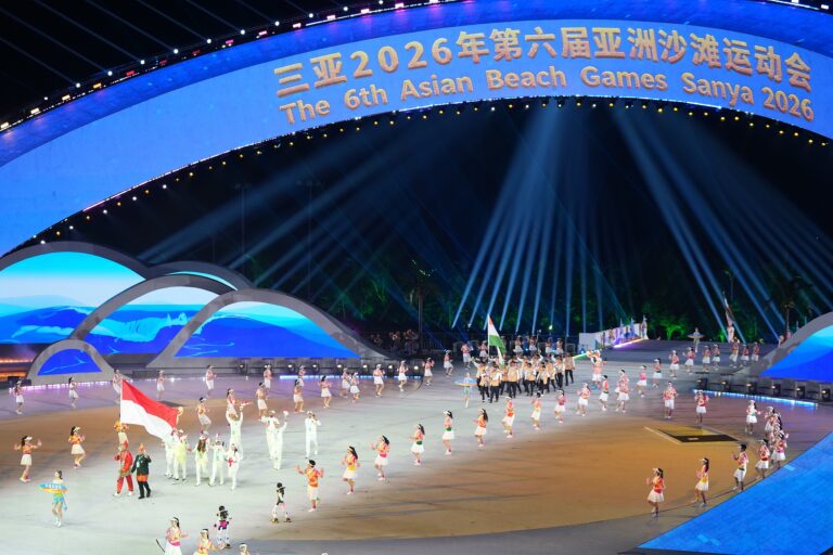 Les athlètes invités saluent Sanya à mi-parcours des Jeux asiatiques de plage 2026