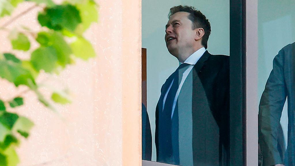 Elon Musk lors d'une suspension du procès contre OpenAI qui s'est tenu au Dellums Federal Building à Oakland, Californie, États-Unis, le 28 avril 2026. /VCG