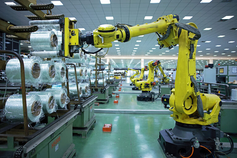 Une usine intelligente à Tongxiang en Chine, province du Zhejiang, le 14 avril 2026. /VCG