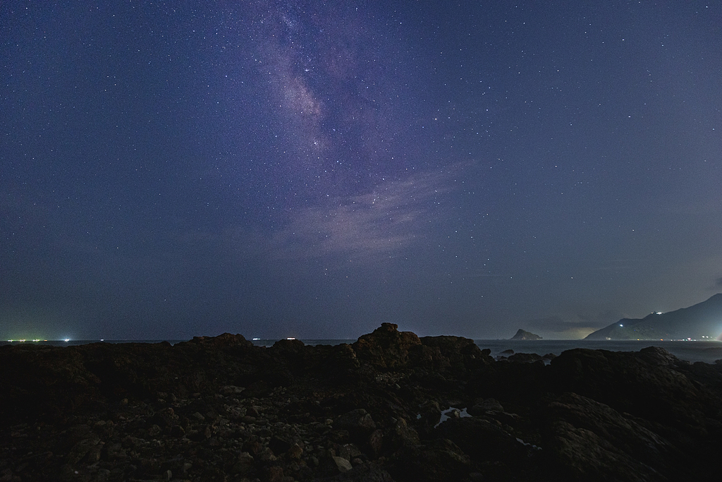Communauté internationale du ciel sombre de Xichong, Shenzhen, 14 août 2023. /VCG