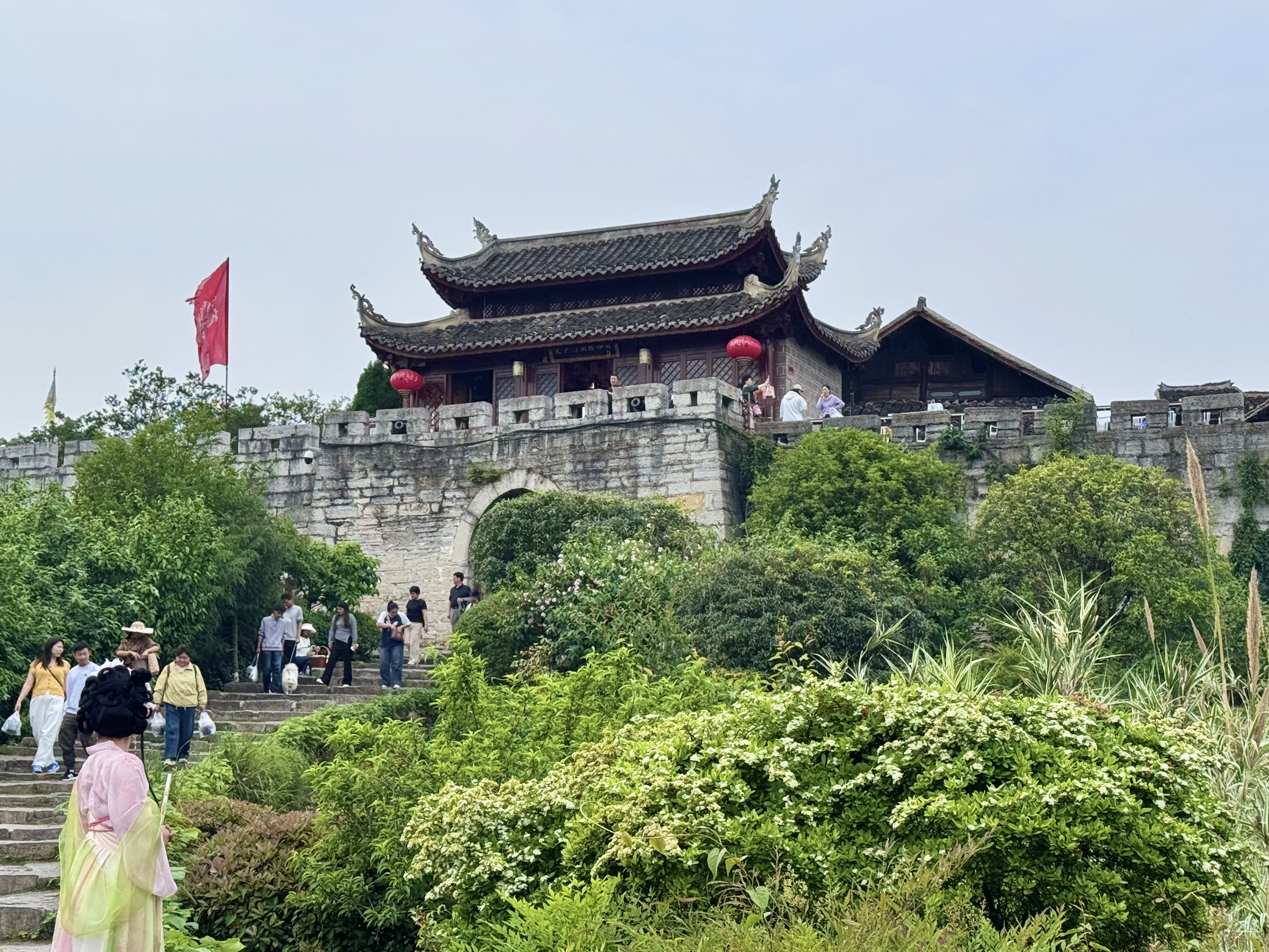 Ancienne ville de Qingyan. /CGTN