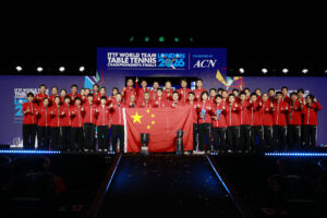 Championnats du monde par équipes de tennis de table : la Chine devance le Japon