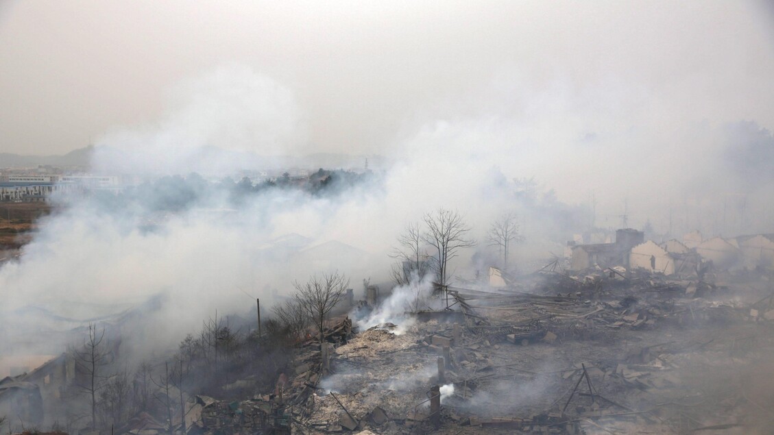 China: explosion in a fireworks factory, at least 20 dead and 60 injured