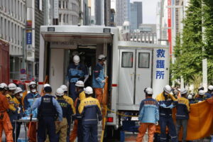 Irritating spray in a shopping center in Tokyo, the toll is 25 poisoned