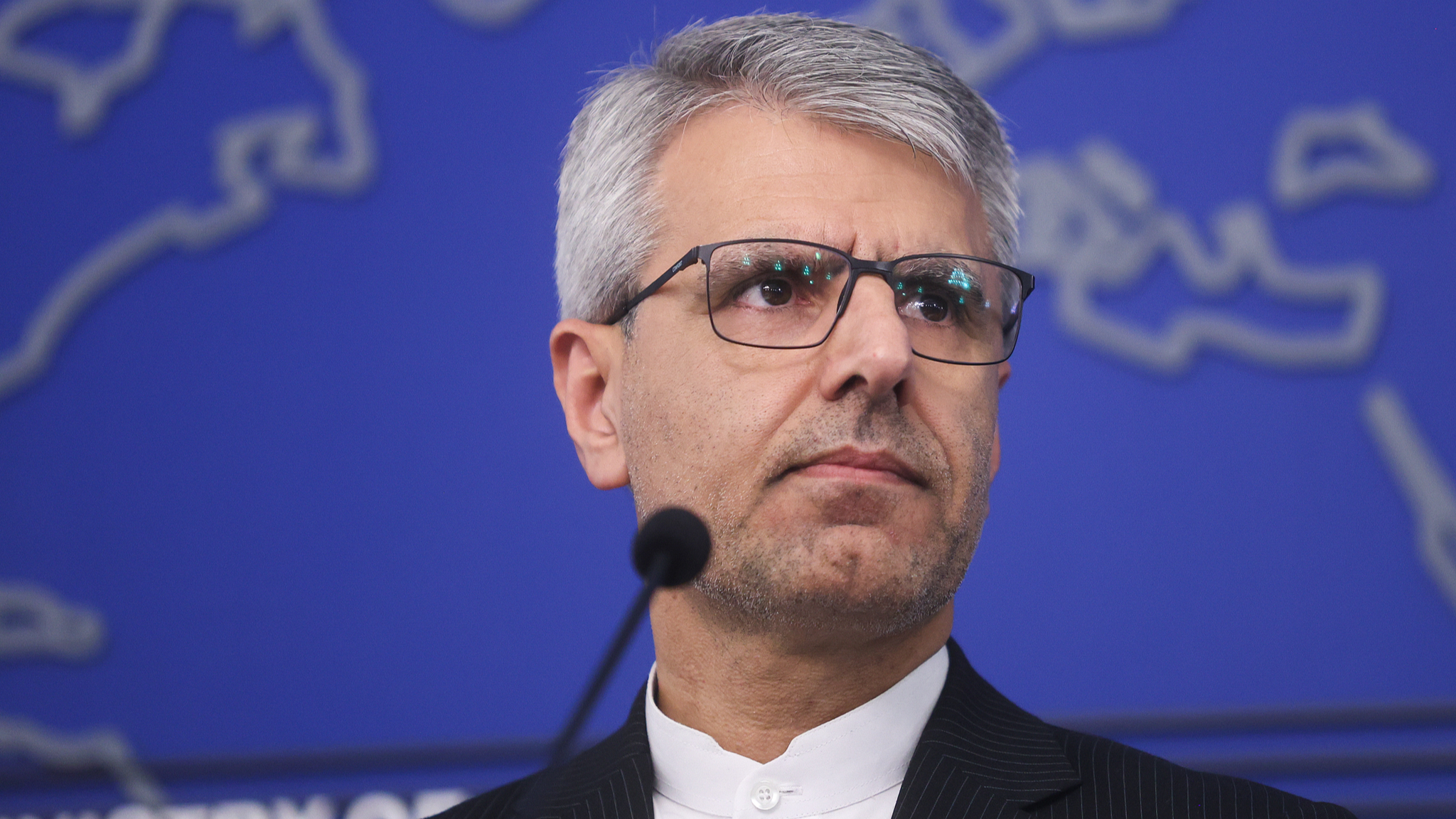 Une photo d’archive du porte-parole du ministère iranien des Affaires étrangères, Esmaeil Baghaei. /VCG