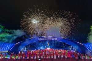 Sanya fait ses adieux aux sixièmes Jeux asiatiques de plage de manière spectaculaire