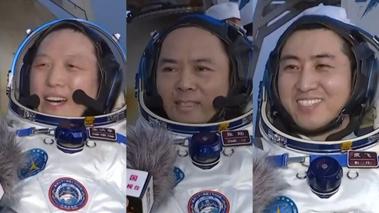 Succès de la mission : l&rsquo;équipage des astronautes chinois Shenzhou-21 revient sur Terre