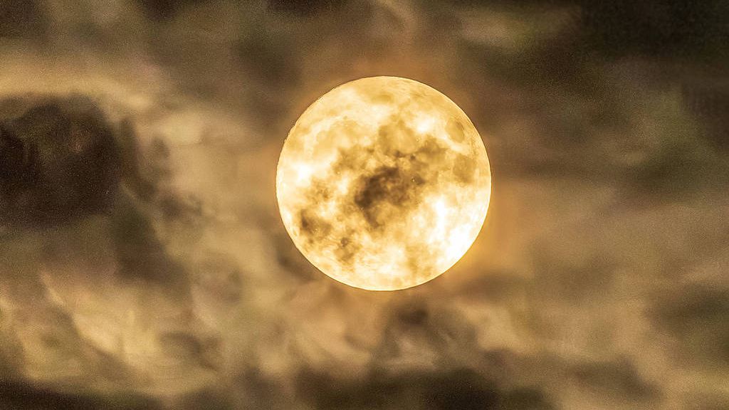 La lune bleue dans le ciel nocturne de Munich, Allemagne, le 31 mai 2026. /VCG
