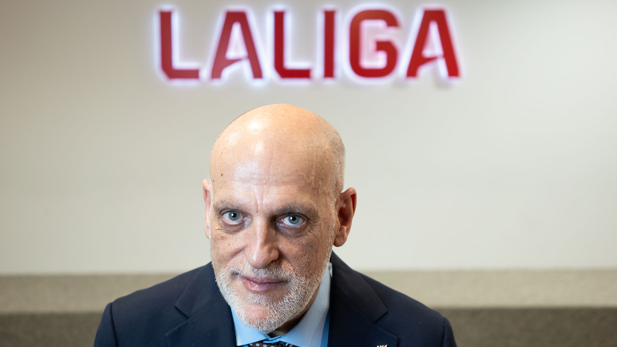Javier Tebas, président de la Liga espagnole. /VCG
