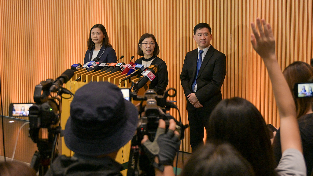 Le gouvernement de la Région administrative spéciale de Hong Kong a lancé une consultation publique sur le premier plan quinquennal de développement de la ville (2026-2030), le 15 juin 2026. /VCG