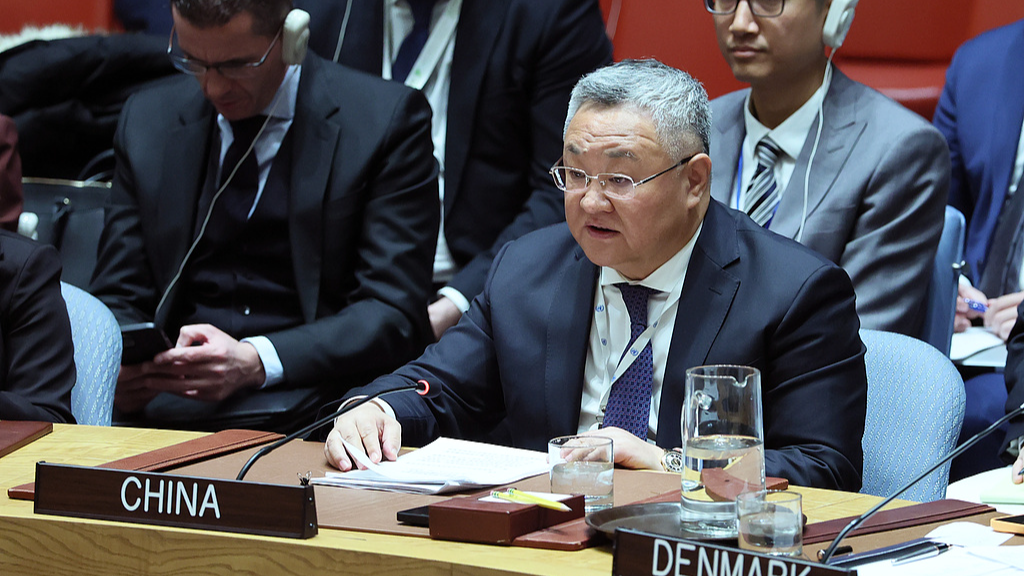 Une photo d'archive du représentant permanent de la Chine auprès des Nations Unies, Fu Cong. /VCG