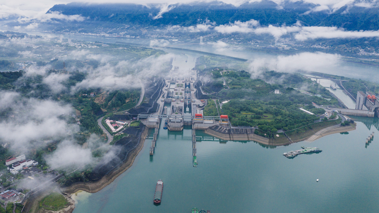 La Chine inaugure la construction d&rsquo;un projet historique de voie navigable des Trois Gorges