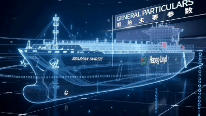 Une illustration montre les caractéristiques générales du Seaspan Yangtze. /CMG