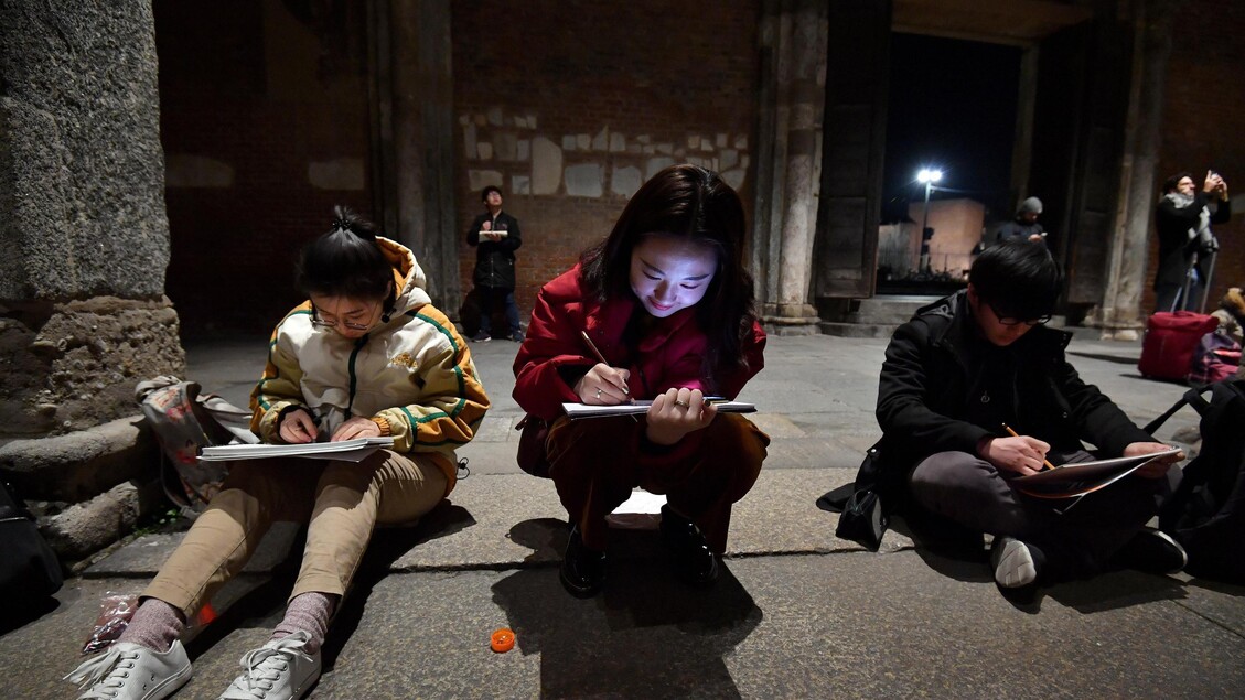 Millions of Chinese students take the gaokao, a university entrance exam