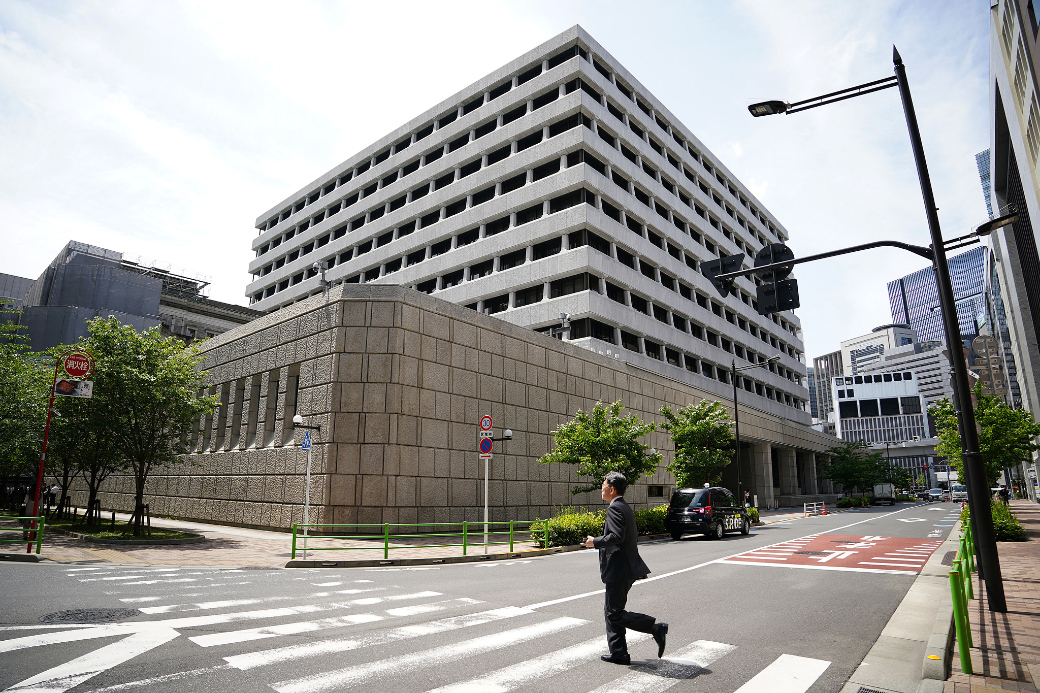 Le siège de la Banque du Japon (BOJ) à Tokyo, Japon, le 28 avril 2026. /VCG