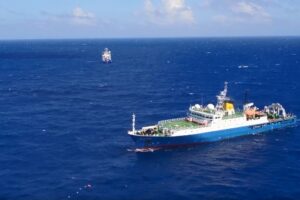 Un navire d&rsquo;étude géologique chinois achève sa 16e expédition en haute mer