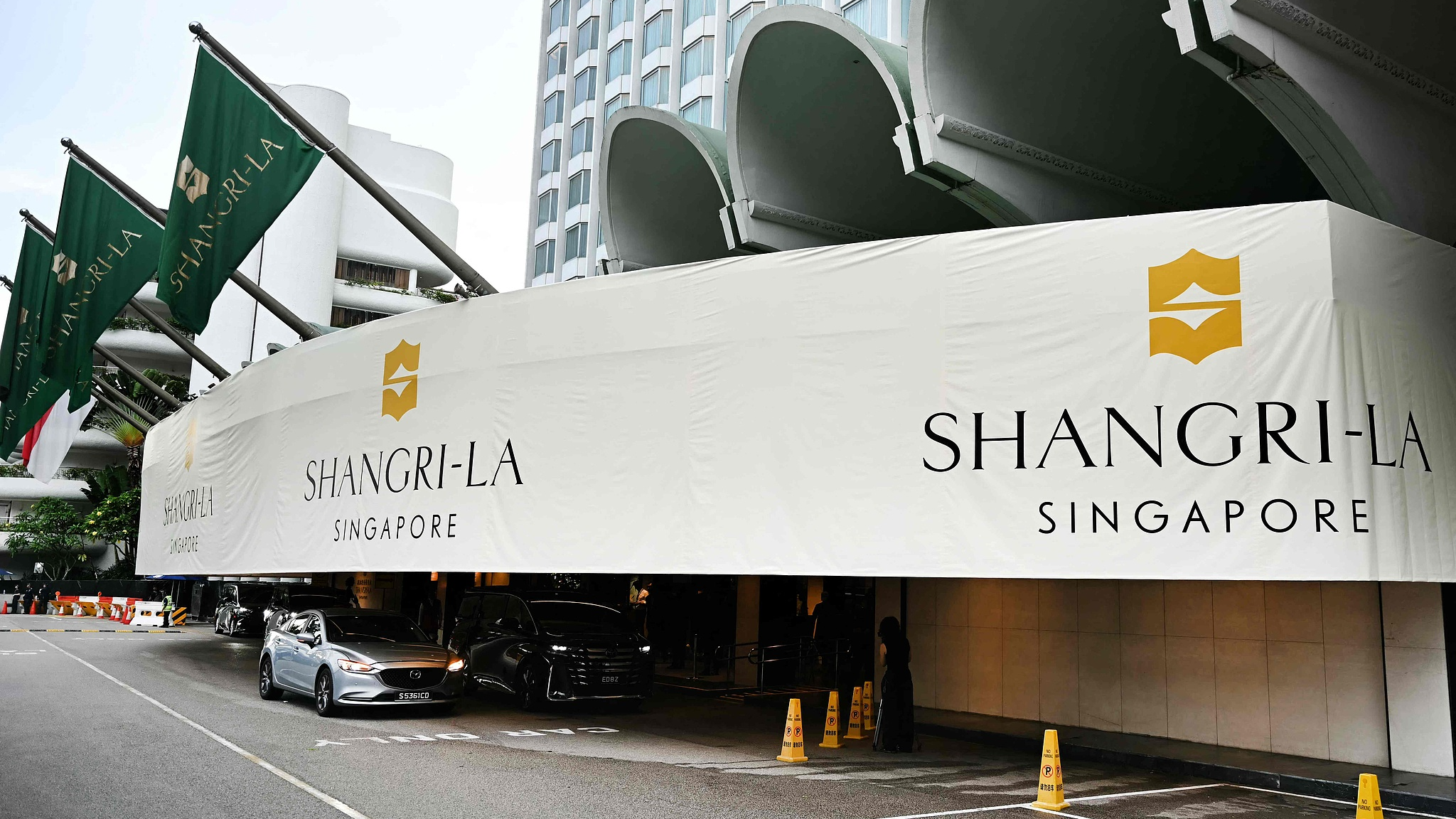 Le lieu du Shangri-La Dialogue à Singapour le 29 mai 2026. /VCG