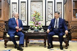 Xi Jinping rencontre le président biélorusse
