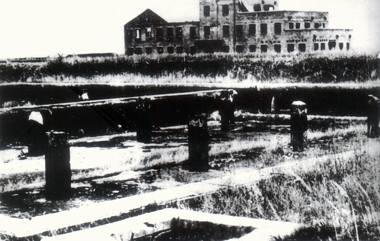 Vestiges d'une installation bactériologique japonaise de l'unité 731 dans le district de Pingfang à Harbin. /CFP