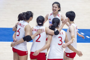 L&rsquo;Italie bat la Chine 3-2 et termine deuxième des éliminatoires féminines de la VNL