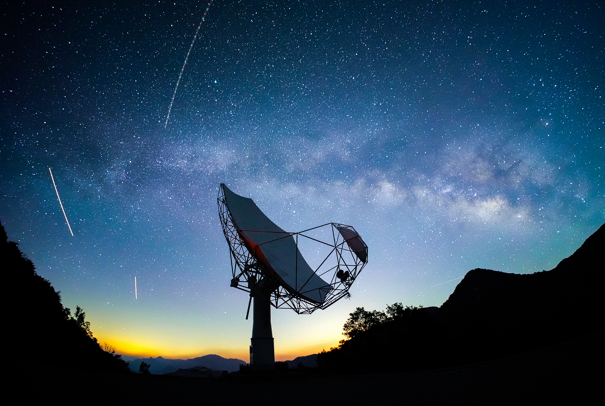 Observatoire astronomique de Longma dans le comté de Jinzhai, province de l'Anhui, 10 mai 2026. /VCG