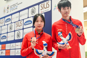 Le chinois Wang & Sheng remporte le titre par équipes mixtes à la Coupe du monde ISSF