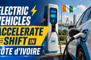 Les véhicules électriques accélèrent le changement en Côte d&rsquo;Ivoire