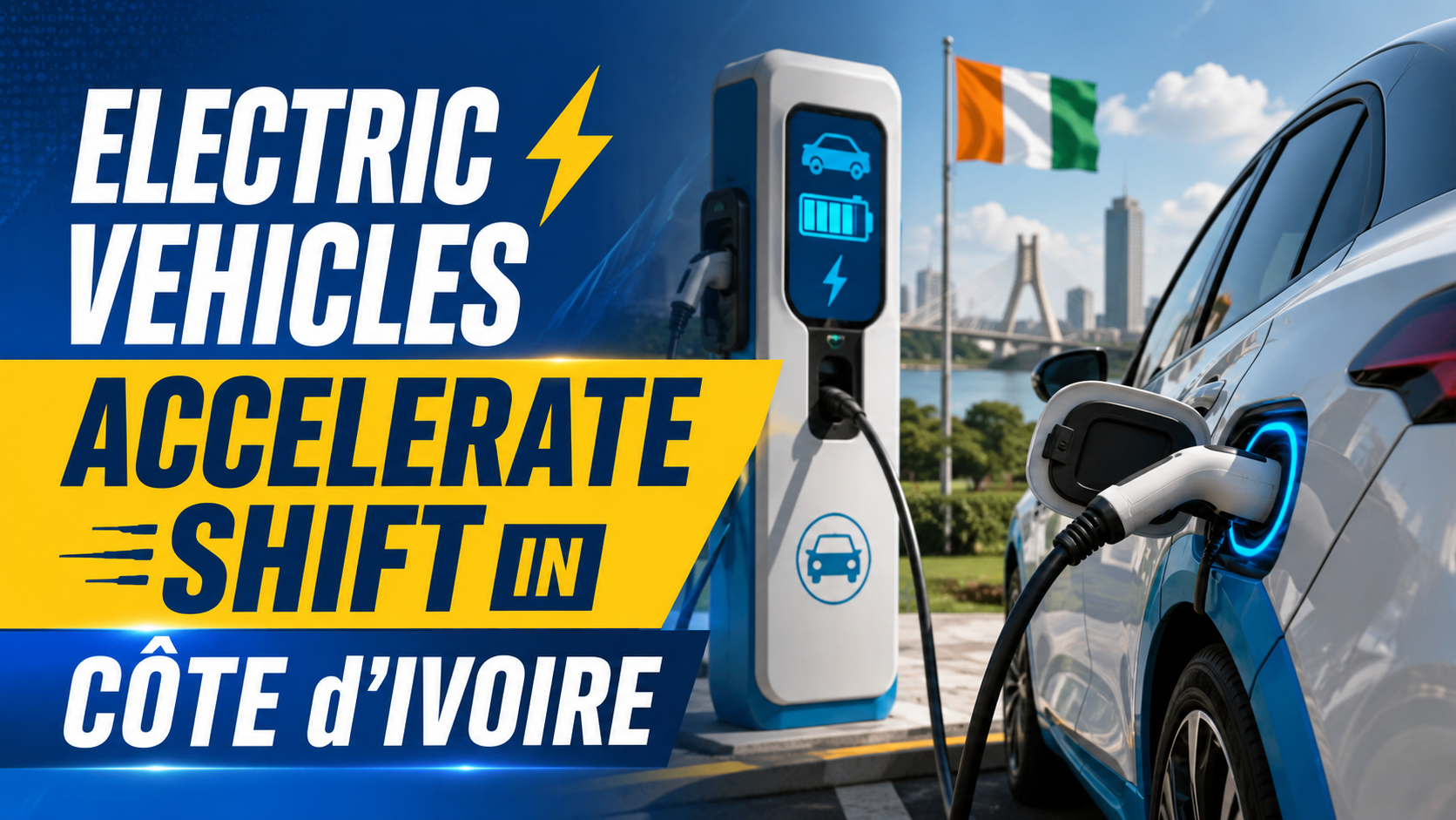 Les véhicules électriques accélèrent le changement en Côte d'Ivoire