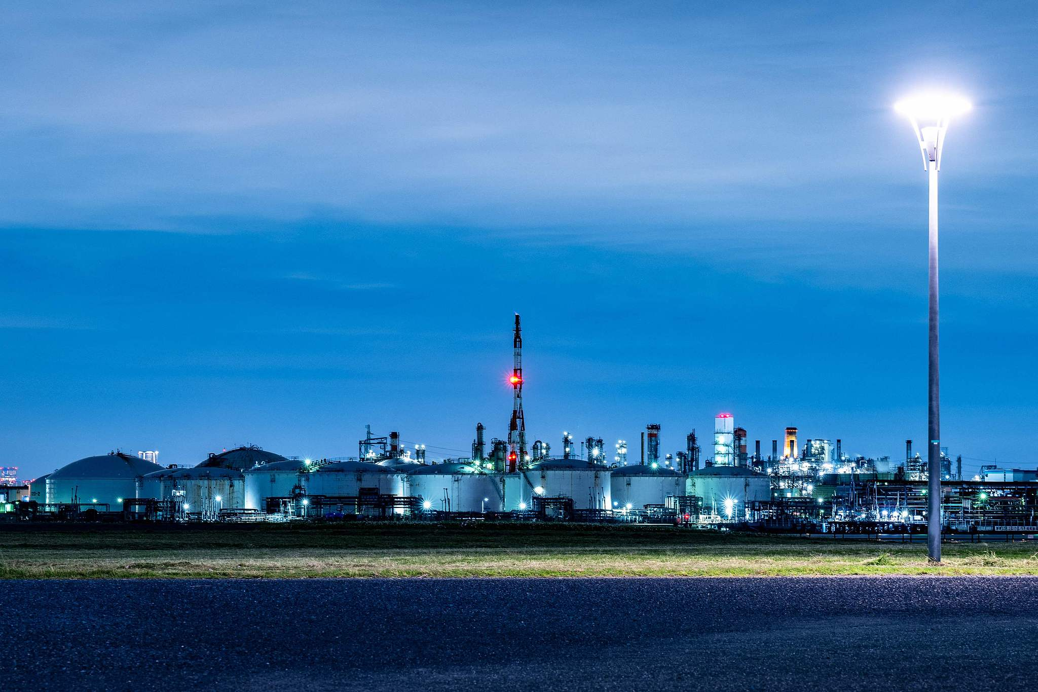 Installations de la zone industrielle de Keihin, Kawasaki, Japon, 26 mai 2025. /VCG