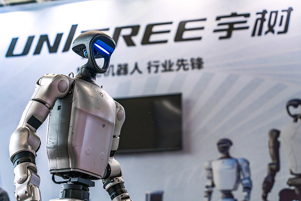 Le robot humanoïde G1 d'Unitree. /VCG