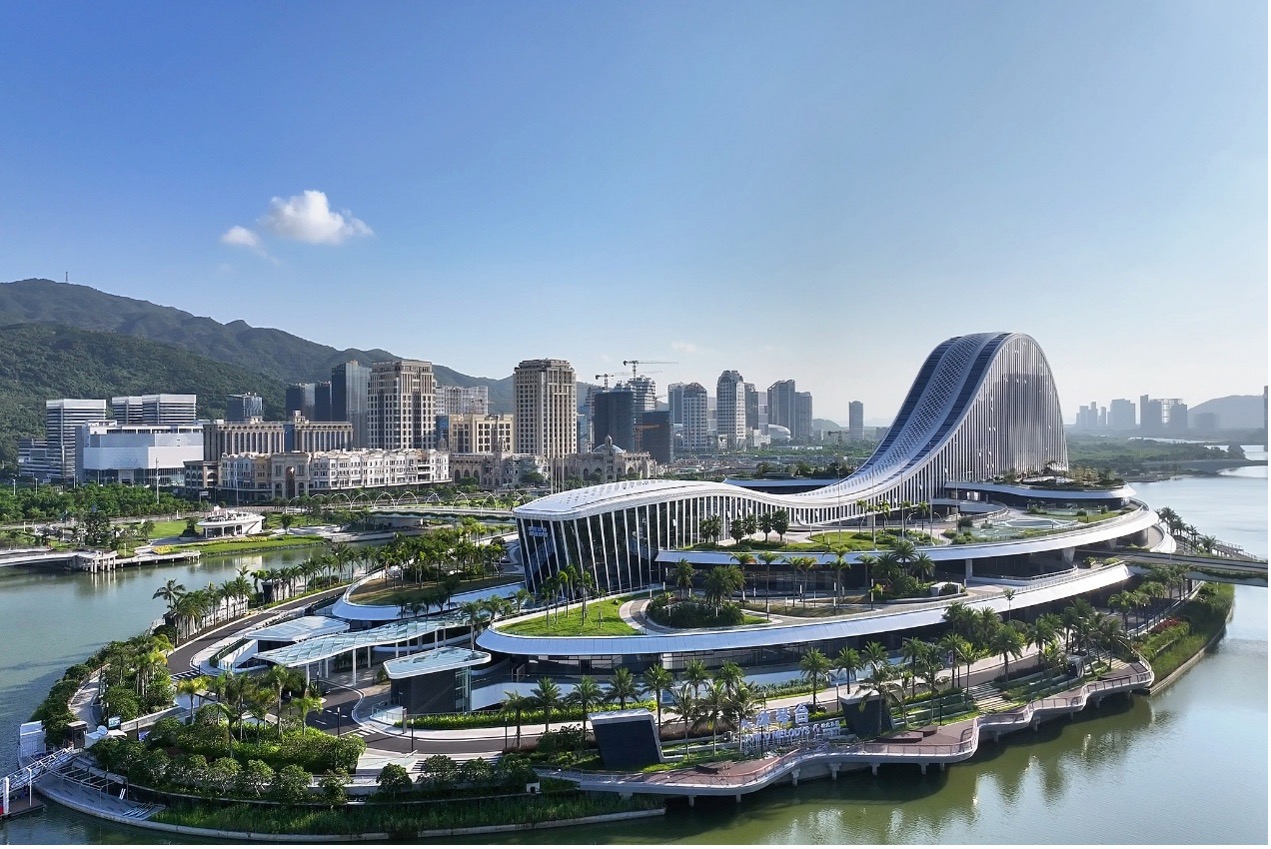 Tianmu Qintai, un développement historique dans la zone de coopération approfondie Guangdong-Macao à Hengqin, Zhuhai, province du Guangdong, Chine, 23 juillet 2026. /VCG