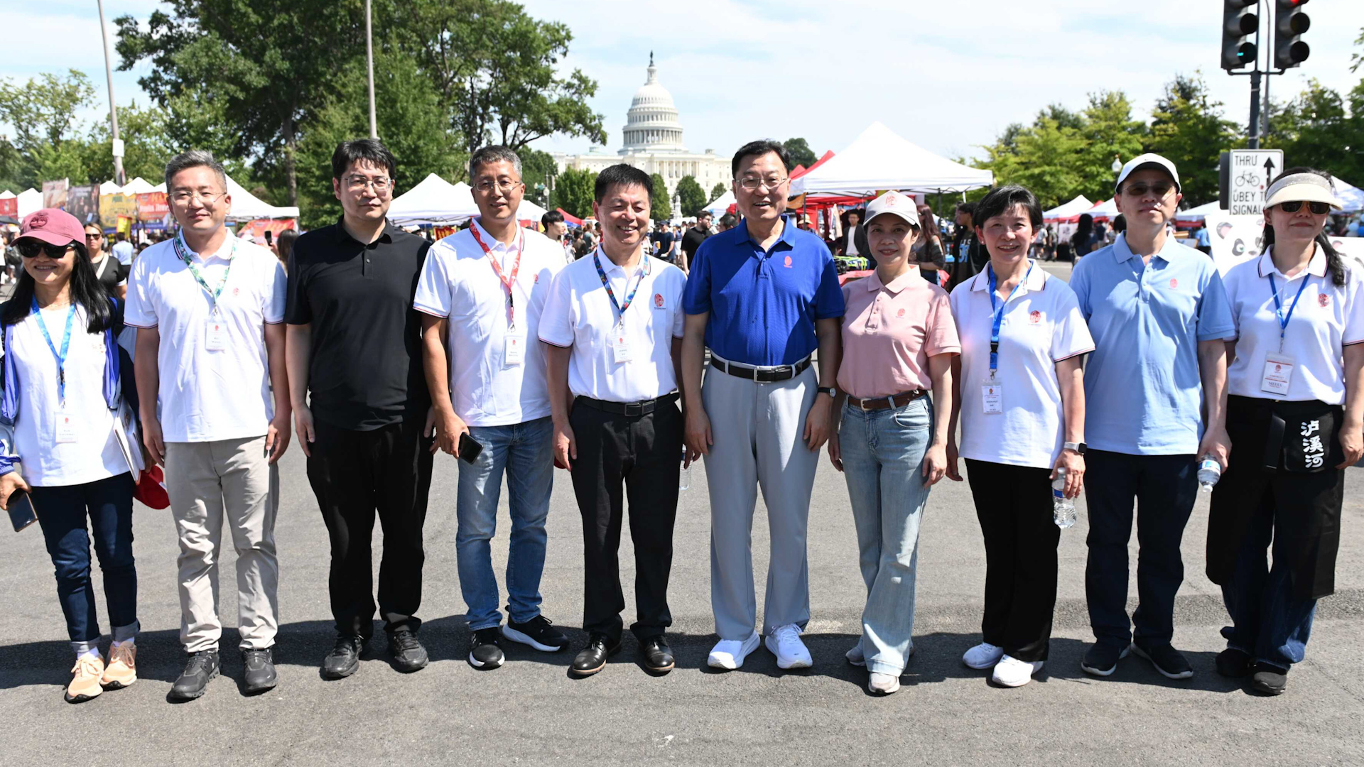 L'ambassadeur Xie Feng fait une remarque lors du 24e Festival de la culture chinoise à Washington
