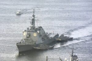 Japan, destroyer returns with US Tomahawks on board