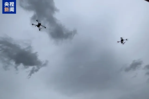 La Chine utilise un essaim de drones pour la première observation complète du typhon Noul