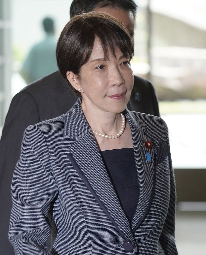 Le Premier ministre japonais Sanae Takaichi arrive au bureau du Premier ministre alors que le Bureau national du renseignement du Japon tient sa première réunion à Tokyo, au Japon, le 31 juillet 2026. /VCG
