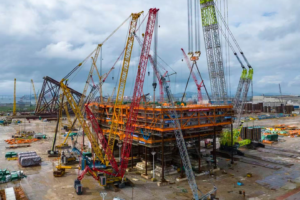 La plus grande plateforme de traitement de pétrole brut offshore d&rsquo;Asie est achevée