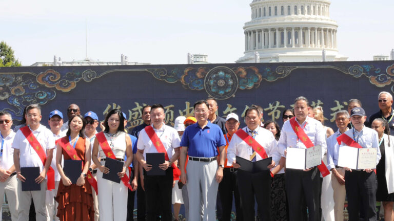 L'ambassadeur Xie Feng fait une remarque lors du 24e Festival de la culture chinoise à Washington