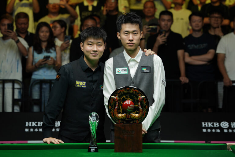 Le Chinois Chang Bingyu remporte son premier titre de snooker à l&rsquo;Open de Wuhan