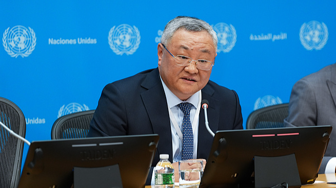Photo d'archives de Fu Cong, représentant permanent de la Chine auprès des Nations Unies. /VCG