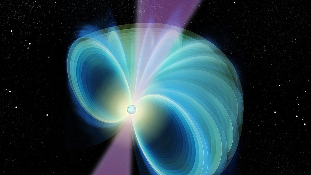 Illustration d'un pulsar. /VCG